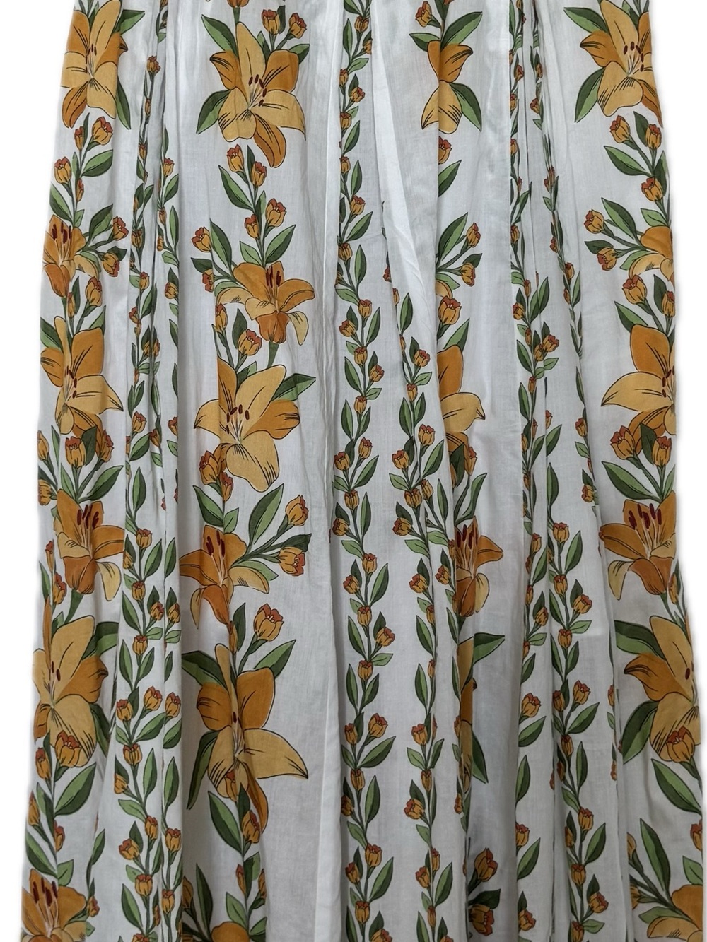FARM Rio White Maxi Dress with Yellow Floral Print - Picture 9 of 11